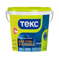 Краска в/д ТЕКС д/стен и потолка 1,5кг