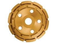 Чашка алмазная зачистная двухрядная 125мм МАТРИКС 72990