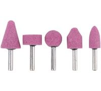 Шарошки по металлу 6мм 5шт. для фигурных отверстий