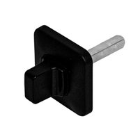 Фиксатор квадратный Ajax (Аякс) BKW8x75.K.MD50 BL-24 черный