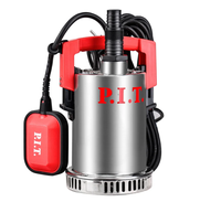 Насос дренажный P.I.T (750Вт,чистая вода,напор 9,5м,158л/мин,нерж сталь) PSW600-C