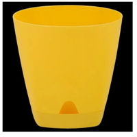 Горшок для цветов Amsterdam D 200 мм , 4л с прикорневым поливом Спелая груша