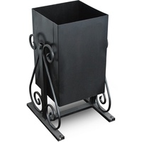 Урна металлическая поворотная с вензелями №2 24л