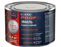 Эмаль Лакра PROF IT термостойкая антикоррозионная, до 700С Серебристый 0,4кг