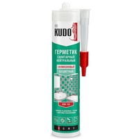 Герметик KUDO нейтральный санитарный прозрачный 280мл