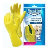 Перчатки хозяйственные 06-893 (M) Чистый дом