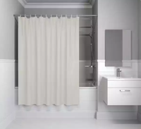 Занавеска для ванной 2000х2400 полиэстер, бежевый BL02P24i11 IDDIS (067535)