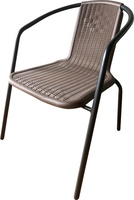 Стул садовый GIARDINO CLUB 55х61х72см коричневый