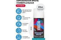 Эмаль-аэрозоль Decorix красная 210мл