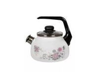 Чайник 2л со свистком белоснежный Весенний романс