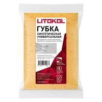 Губка синтетическая Litokol для очистки плитки от эпоксидной  и цементной затирки арт.128G