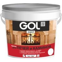 Краска для печей и каминов  3кг