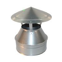 Зонт - оголовок Д150*210 оцинк.. 0,5 мм