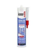 герметик KUDO силиконовый универсальный белый 280 мл.