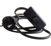 Шнур с электр.вилкой с выкл.1,7м 120Вт Сибиртех