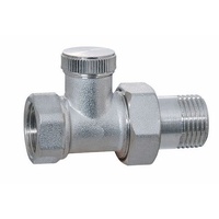 Клапан настроечный для радиатора прямой 1/2" Lammin