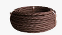 Провод ретро 2*2,5 коричневый
