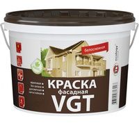 Краска ВД-АК-1180 фасадная 15 кг белоснежная ВГТ