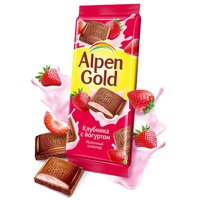 Шоколад молочный ALPEN GOLD 85гр
