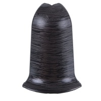 Угол наружный для плинтуса с м/к и к/к венге черный