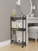 Этажерка металл.Вишера 13 черная ЭВ13 Ч