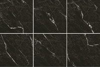 Керамогранит GRASARO Marble Classic GT-272/gr глазурованный 40х40х0,9 черный глянцевый