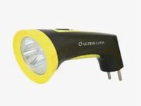 Фонарь аккумуляторный LED 3804M 4LED аккум. SLA 220В пластик. черн./желт. (кор.)Ultraflash 12867