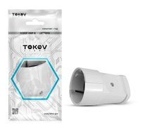 Розетка переносн. 16А 250В с з/к бел. Tokov TKL-STZ-C01