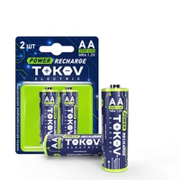 Аккумулятор AA/HR6 2500мА. TOKOV ELECTRIC TKE NMA-HR6/B2 1шт
