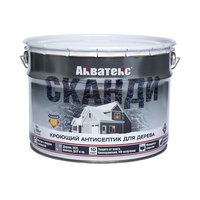 Антисептик кроющий для дерева Акватекс СКАНДИ северное море 9л