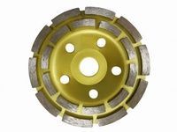 Чашка алмазная 125*5*22,23 сегментная двухрядная Extra ФАТ-С