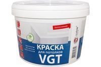 Краска ВД-АК-2180 для потолков 7 кг белоснежная ВГТ
