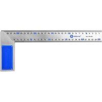 Угольник строительный 300 мм чугунное основание КОБАЛЬТ