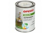 Эмаль ОРЕОЛ акриловая глян. Голубая 0,9кг