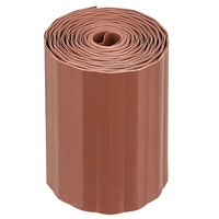 Бордюрная лента 15*900см коричневая Palisad 64484