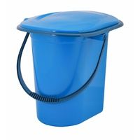 Ведро -ТУАЛЕТ 17л. М1320 голубой