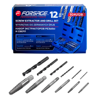 Набор экстракторов Forsage 12шт F-924U12B (65730)