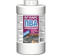 Клей ПВА строительный пластификатор Боларс 2,5 кг.