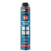пена монтажная DONEWELL PROFF 65 зимняя 1000 мл (830г)