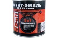 Грунт-эмаль по ржавчине с молотковым эффектом 3в1 DALI шоколадная 0,75л