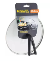 Крышка G-TYPE стекл. c бакелитовой ручкой 22см VETRO SPECIAL,TM MALLONY 987032