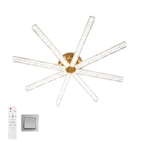 Люстра светодиодная управляемая ARCADIA 160W 8IIRC-660*90-Gold/Clear-220