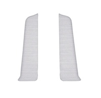 Заглушка для плинтуса с м/к и к/к Клен патина 85мм деконика 265