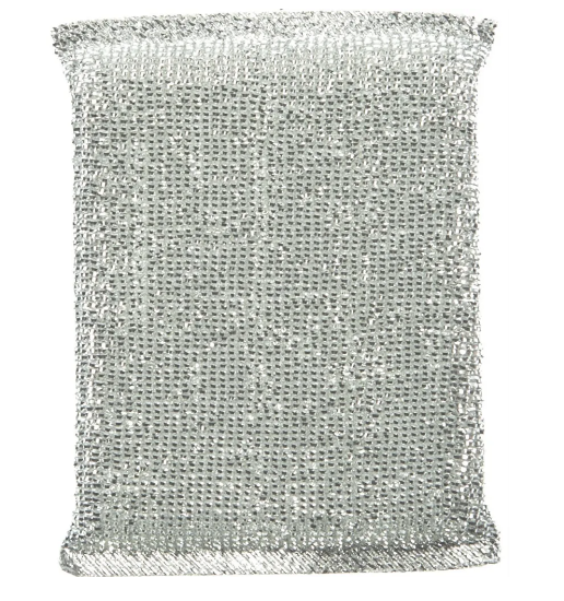 Губка для посуды HomeQueen с металлизированной нитью 200