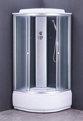 Кабина душевая 900*900*2150 матовое стекло, высокий поддон ТМ109