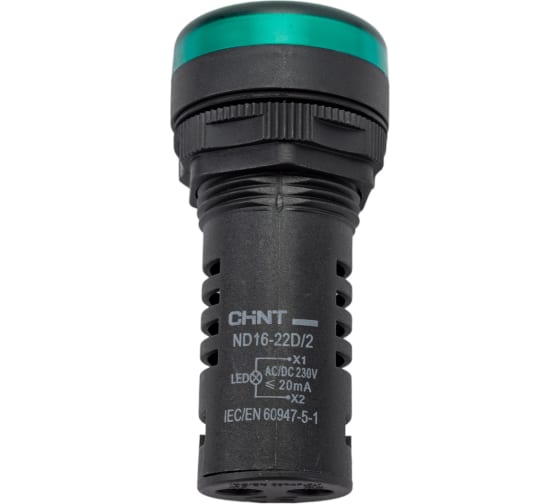 Индикатор ND16-22D/4 зел. CHINT 592071