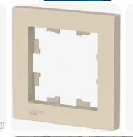 Рамка 1-м  СП AtlasDesing механизм беж. 000201