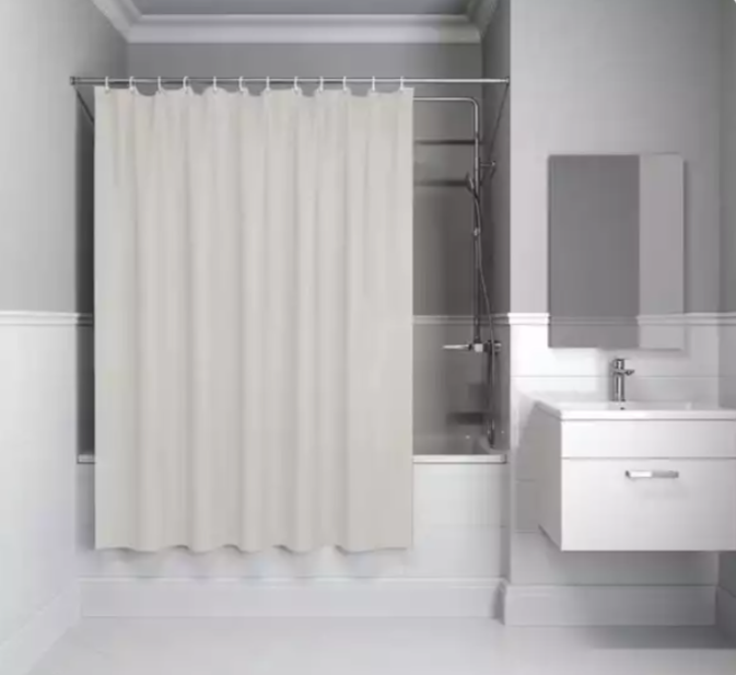 Занавеска для ванной 2000х2400 полиэстер, бежевый BL02P24i11 IDDIS (067535)