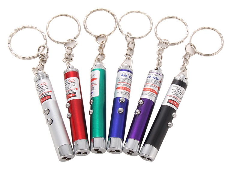 Фонарик-брелок лазер