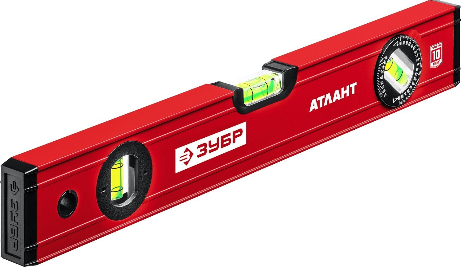 Уровень 400мм Зубр Атлант 3 глазка